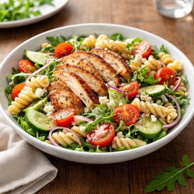 Pasta chicken salad