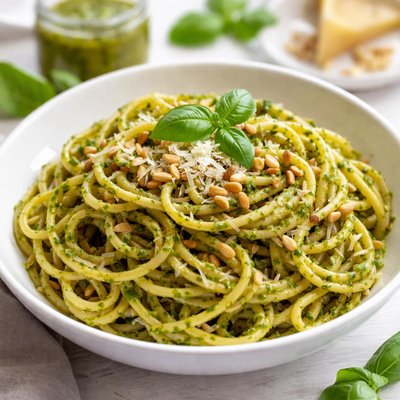 意大利面意大利青酱