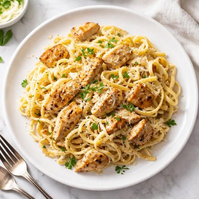 Pasta pollo
