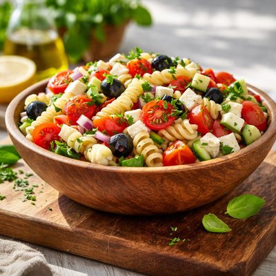 Pasta salad home made