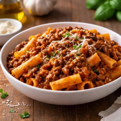 Pasta sauce with meat