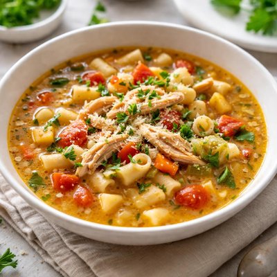 Pasta soup