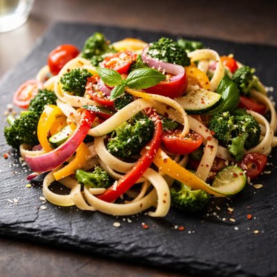 Pasta vegetables