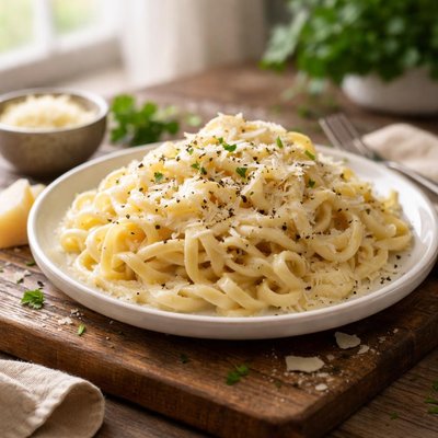 奶油芝士意大利面