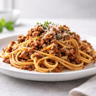肉酱芝士意面
