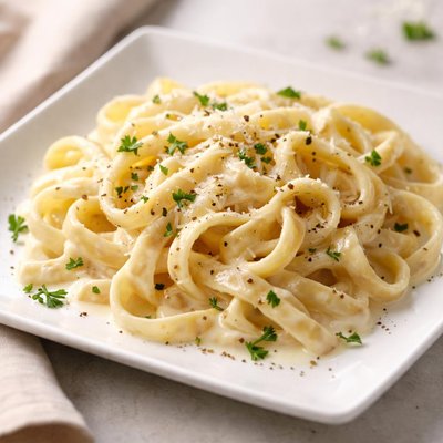 Pasta with heavy cream