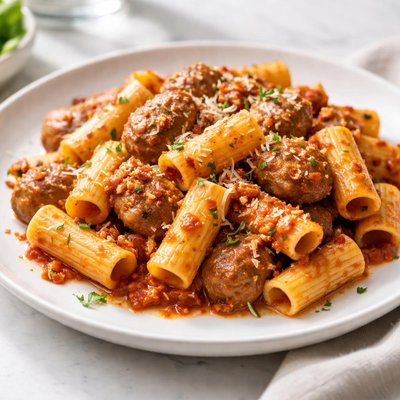 Pasta with sausage