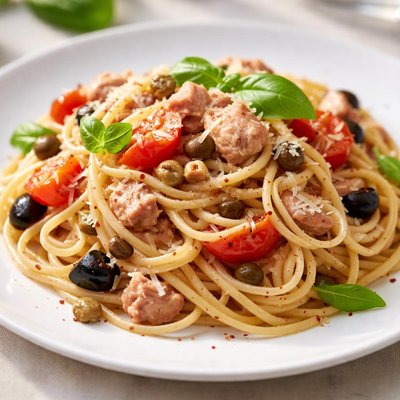 Pasta with tuna