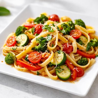 蔬菜酱意大利面