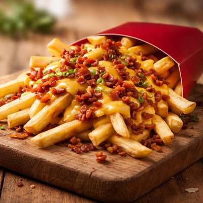 Patatine mc donalds formaghio e bacon