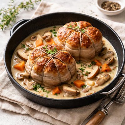 Paupiette de veau picard