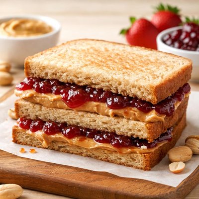 Pb and j sandwich