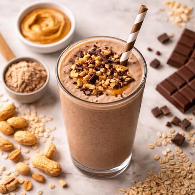 Pbn chocolate protein shake