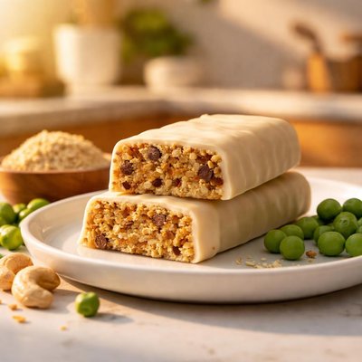 Pea protein bar