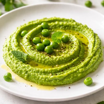 Pea puree