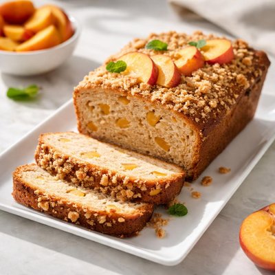 Peach bread