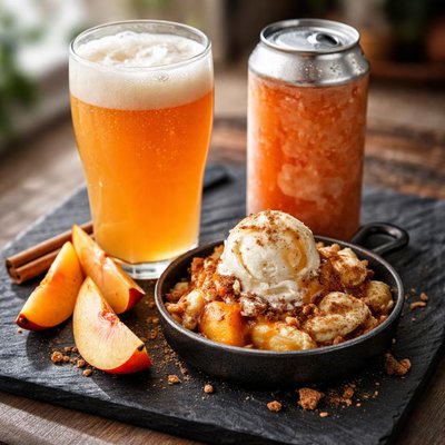 Peach cobbler sour ale