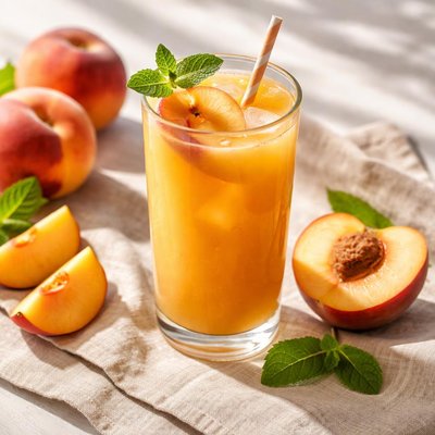 Peach fruit juice