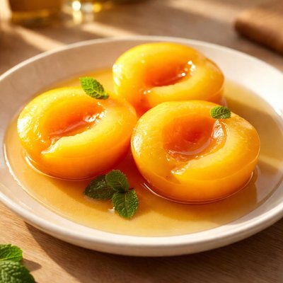 Peach in syrup