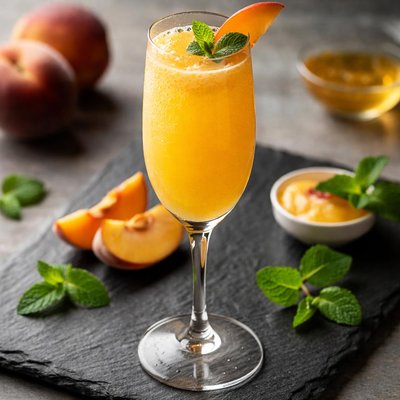 Peach mimosa