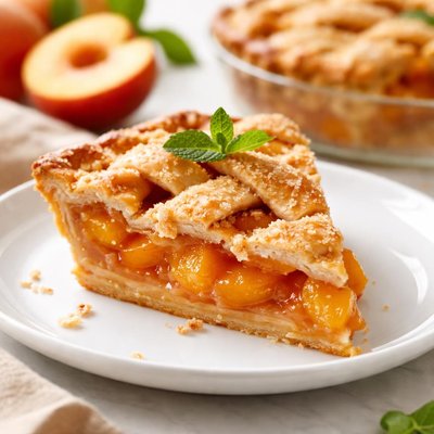 Peach pie
