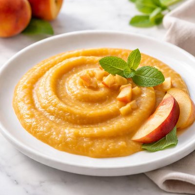 Peach puree