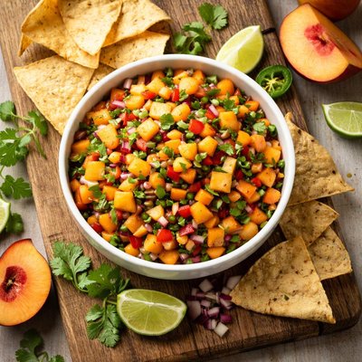 Peach salsa