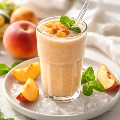 Peach smoothie