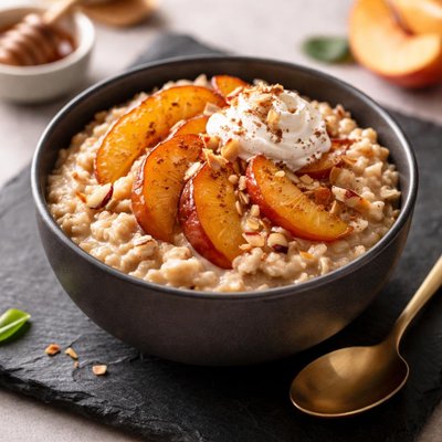 Peaches and cream oat