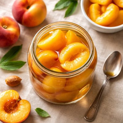 Peaches canned