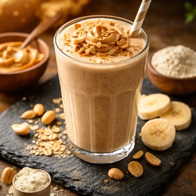 Peanut butger protein shake