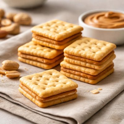 Peanut butter crackers lance