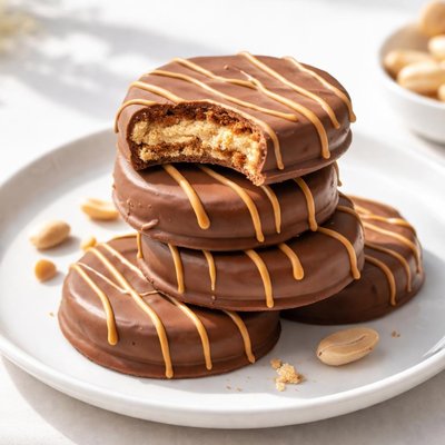 Peanut butter girl scout cookie