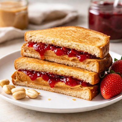 Peanut butter jelly sandwich