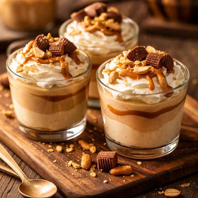 Peanut butter mousse