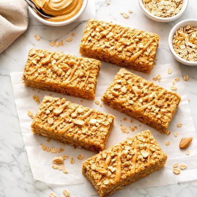 Peanut butter oat bar