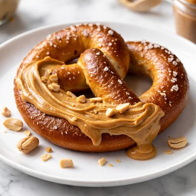 Peanut butter pretzel