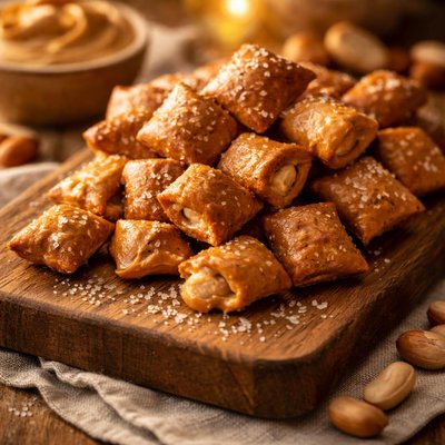 Peanut butter pretzles