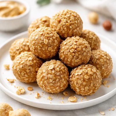 Peanut butter protein ball