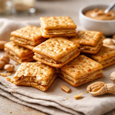Peanut butter roasted  crackers