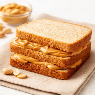 花生酱三明治
