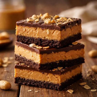 Peanut butter square