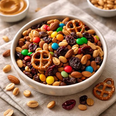 Peanut butter trail mix