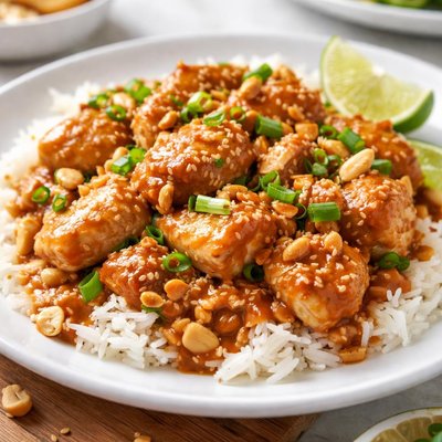 Peanut chicken