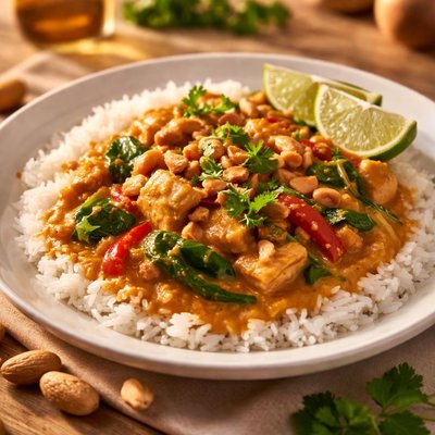 Peanut curry