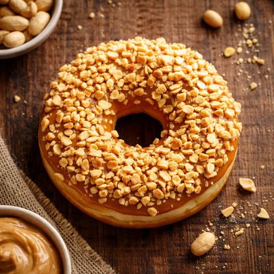 Peanut doughnut