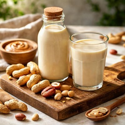 Peanut milk