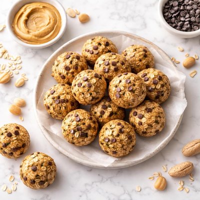 Peanut nut butter energy bite
