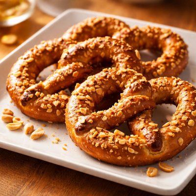 Peanut pretzels