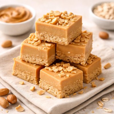 Peanutbutter fudge nobake
